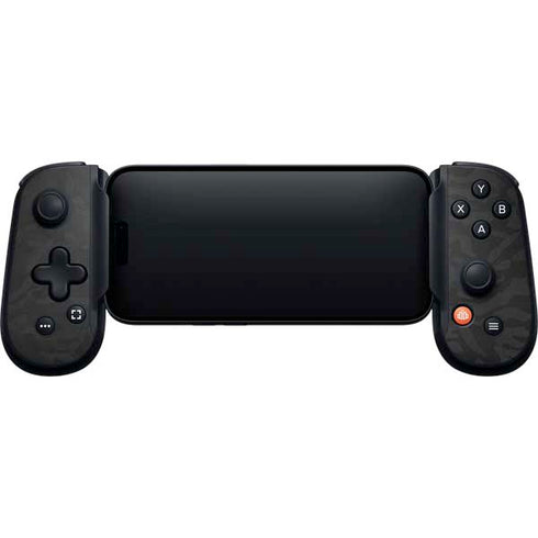Black Shadow Camo Backbone One for iPhone Game Controller Skin